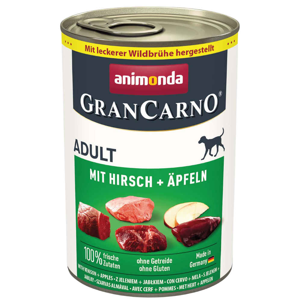 Animonda GranCarno Adult met hert + appels
