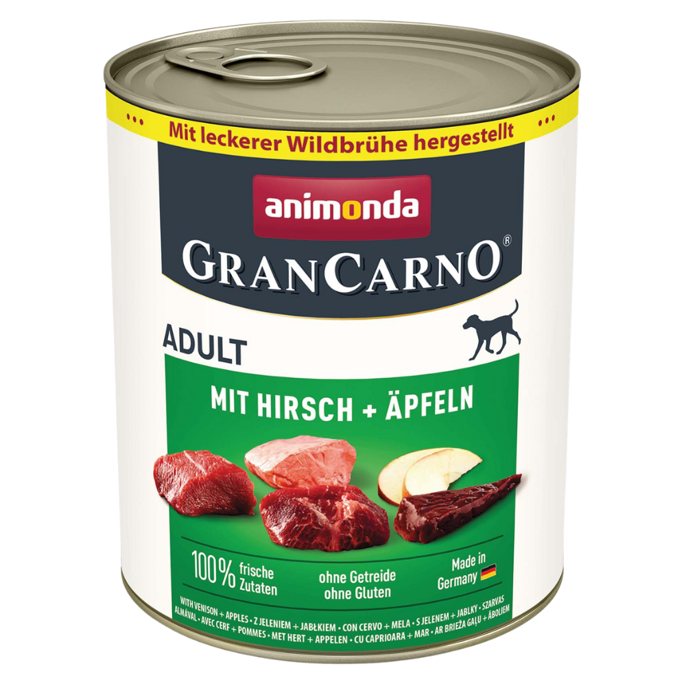 Animonda GranCarno Adult met hert + appels