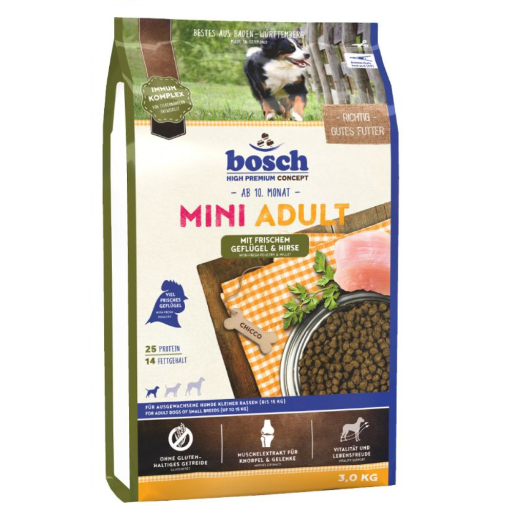 bosch Mini Adult Gevogelte & Gierst