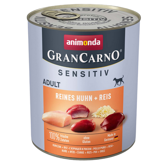 Animonda GranCarno Adult Sensitive Reines Huhn + Reis