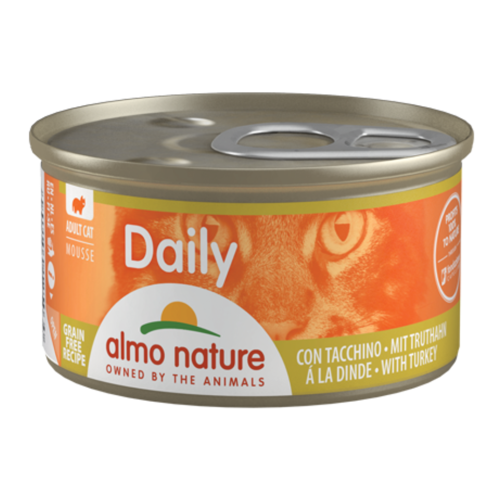 Almo Nature Dagelijkse Mousse met Kalkoen