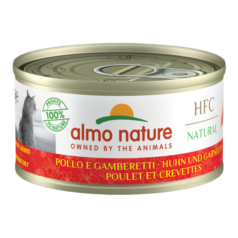 Almo Nature HFC Naturel Kip met garnalen