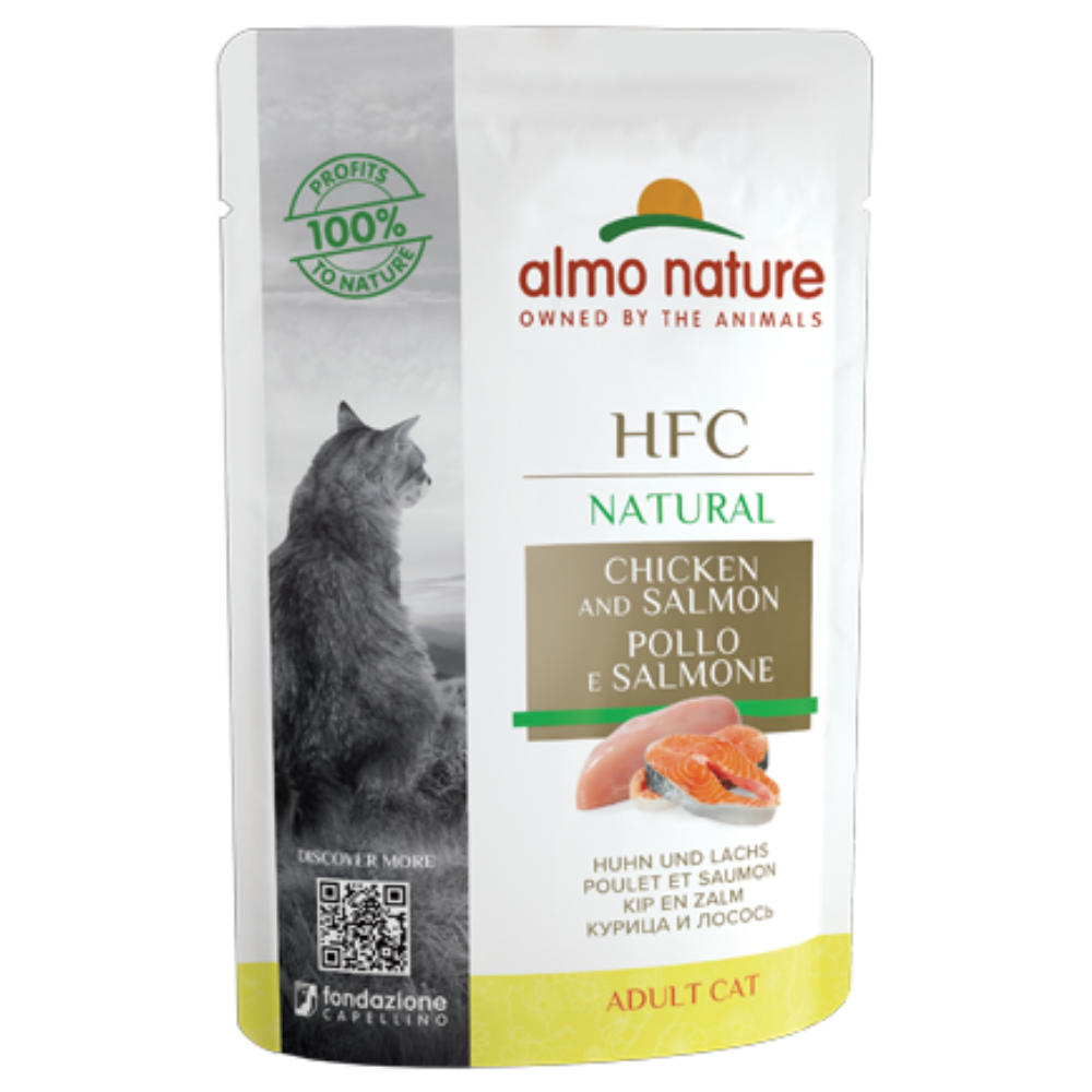 Almo Nature HFC Natuurlijke Kip en Zalm