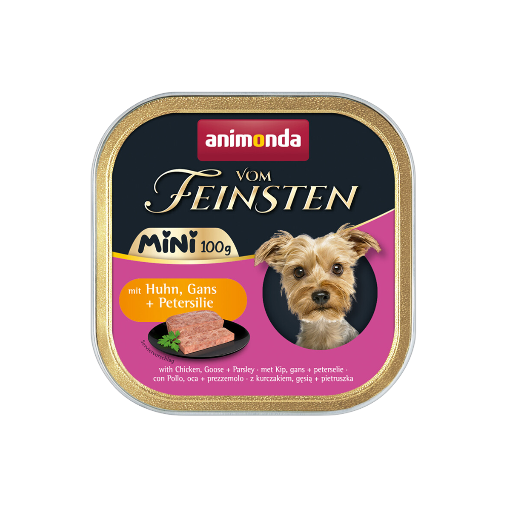 Animonda vom Feinsten Dog Mini Adult met kip, gans + peterselie
