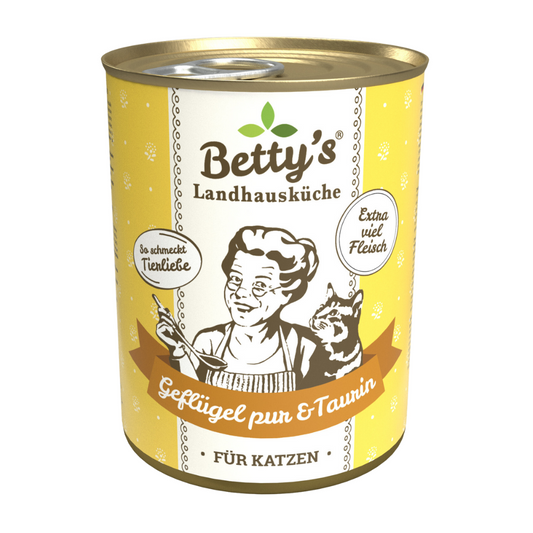 Betty`s Landhausküche Katze Geflügel PUR