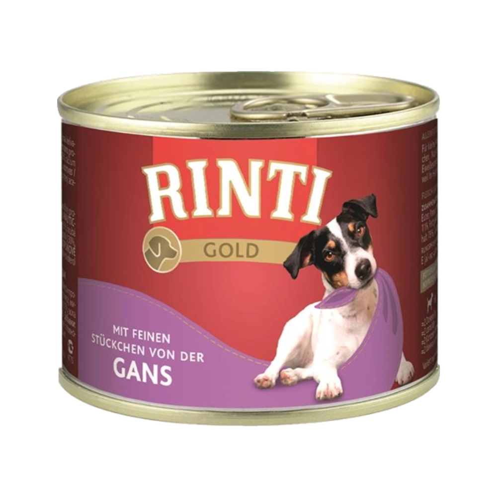 Rinti tin goud met gans