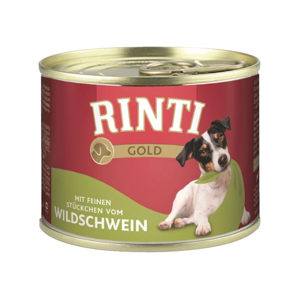 Rinti blikje goud met wild zwijn