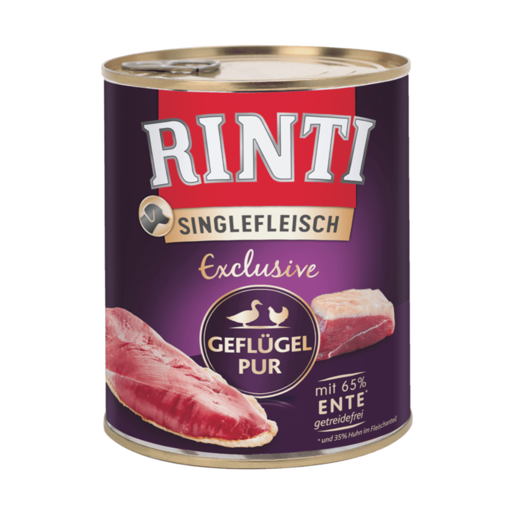 Rinti Singlefleisch Exclusive Geflügel Pur