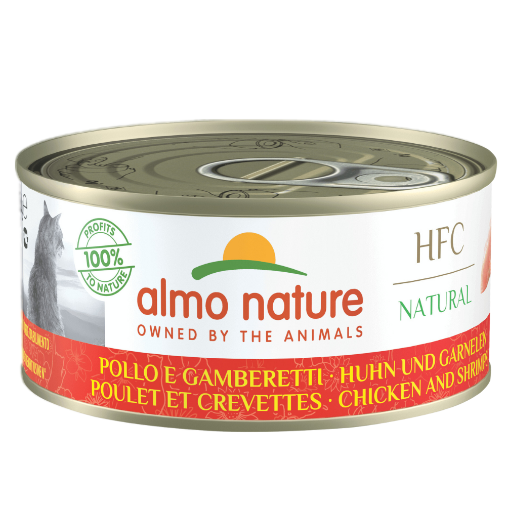 Almo Nature HFC Naturel Kip met garnalen