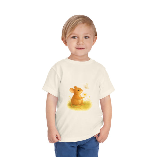 Kurzarm-T-Shirt für Kleinkinder "Mein Flügeltag mit Mimi"