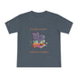PETRADO Unisex Jersey T-Shirt "Bücher und Katzen"