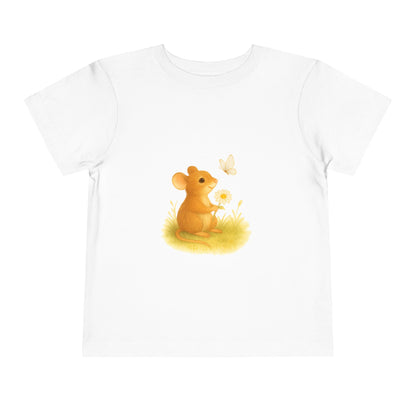 Kurzarm-T-Shirt für Kleinkinder "Mein Flügeltag mit Mimi"