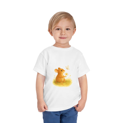 Kurzarm-T-Shirt für Kleinkinder "Mein Flügeltag mit Mimi"