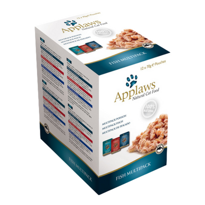 Applaws Cat Multipack met Vis 12x70 g