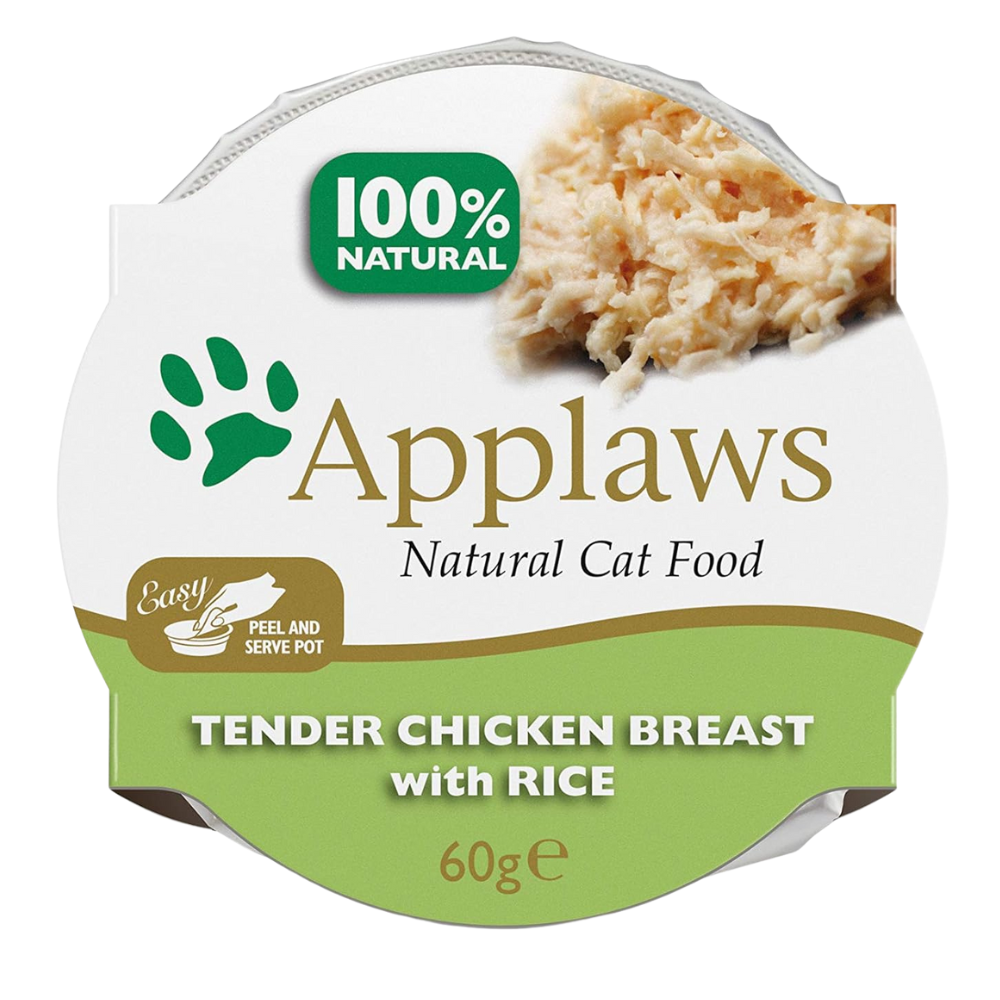 Applaws Cat Nassfutter Pots zarte Hühnchenbrust mit Reis