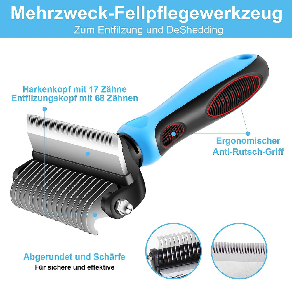 Paw's Beauty ondervachtborstel 