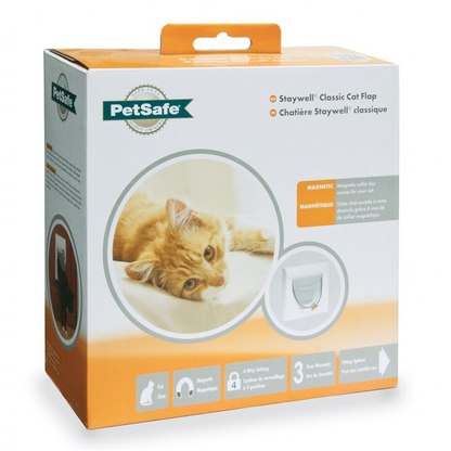 PetSafe® Manuelle Katzenklappe Staywell® Classic mit 4 Verschlussoptionen
