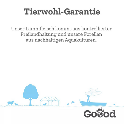 GOOOD Junior - scharrellamsvlees met duurzame forel