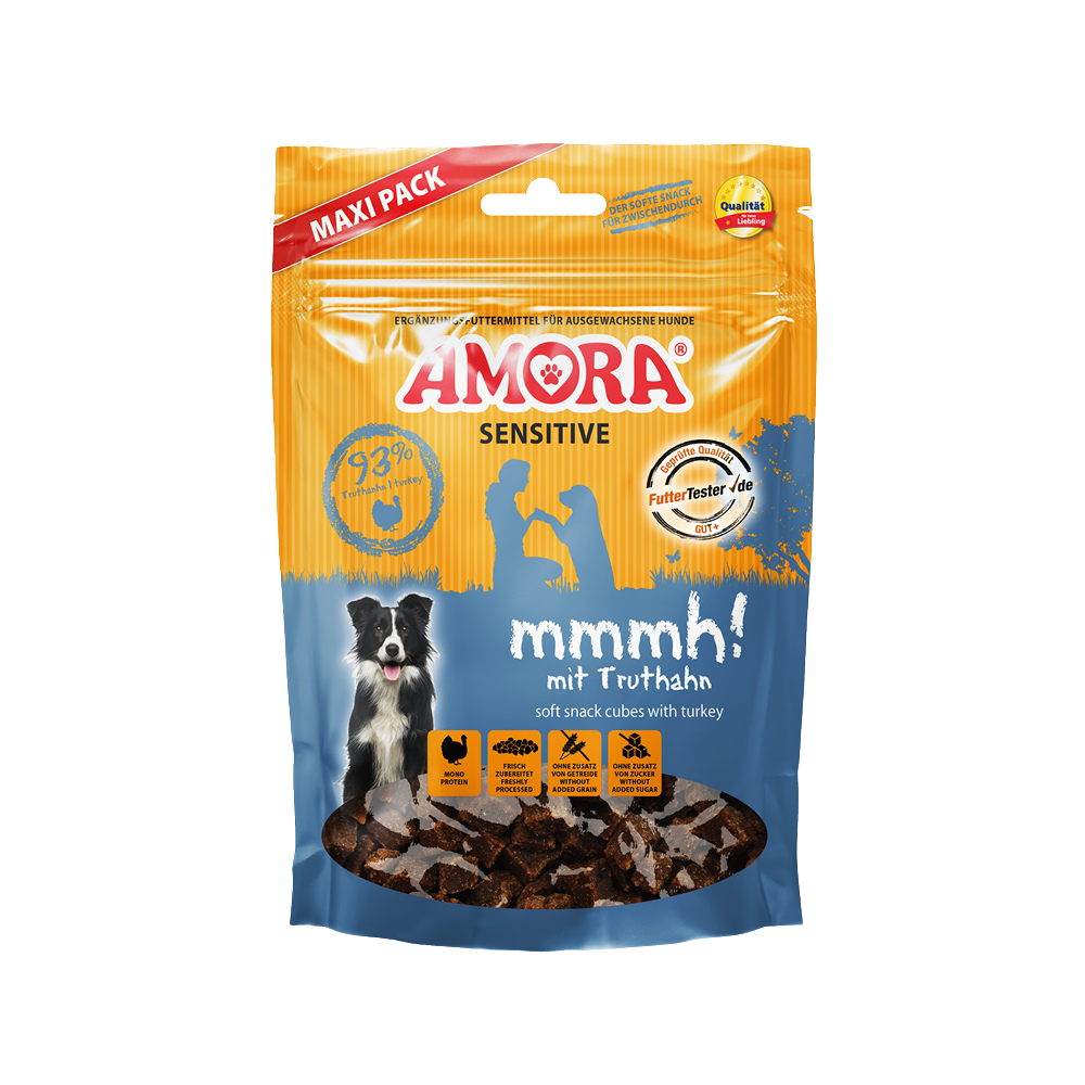 AMORA Hondensnack Gevoelig Mmmh! Met kalkoen