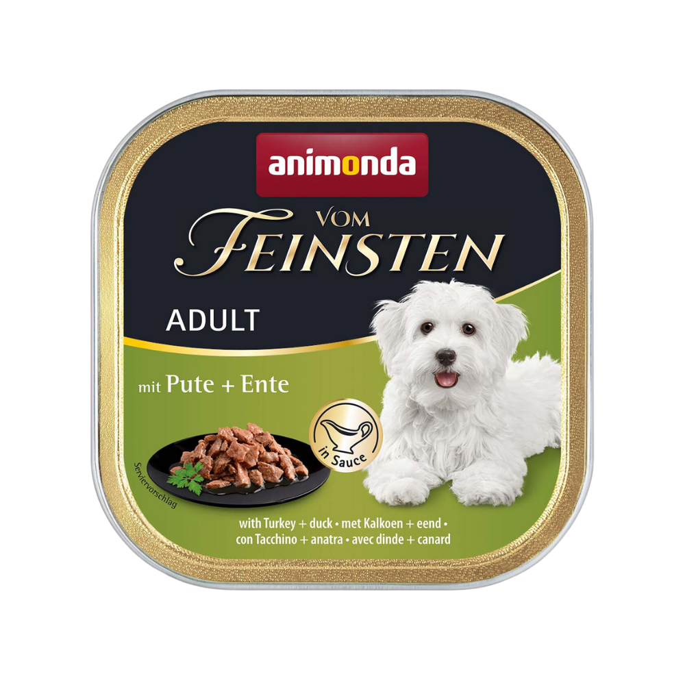 Animonda van de lekkerste Adult met kalkoen + eend in saus