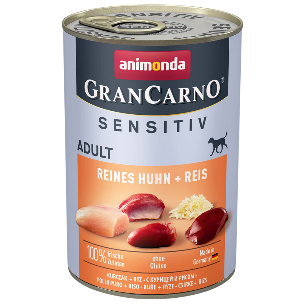 Animonda GranCarno Adult Sensitive Reines Huhn + Reis