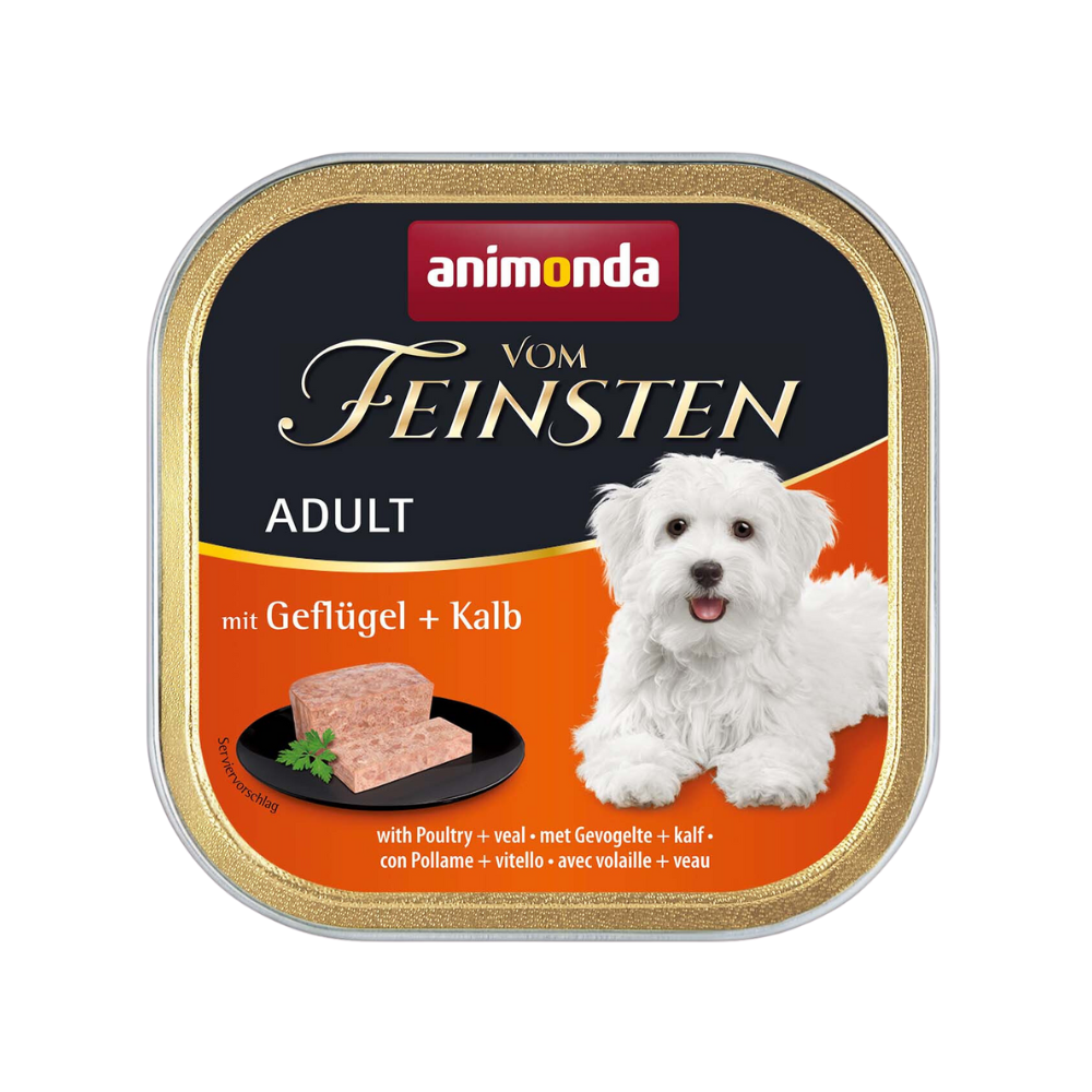 Animonda vom Feinsten Adult mit Geflügel + Kalb