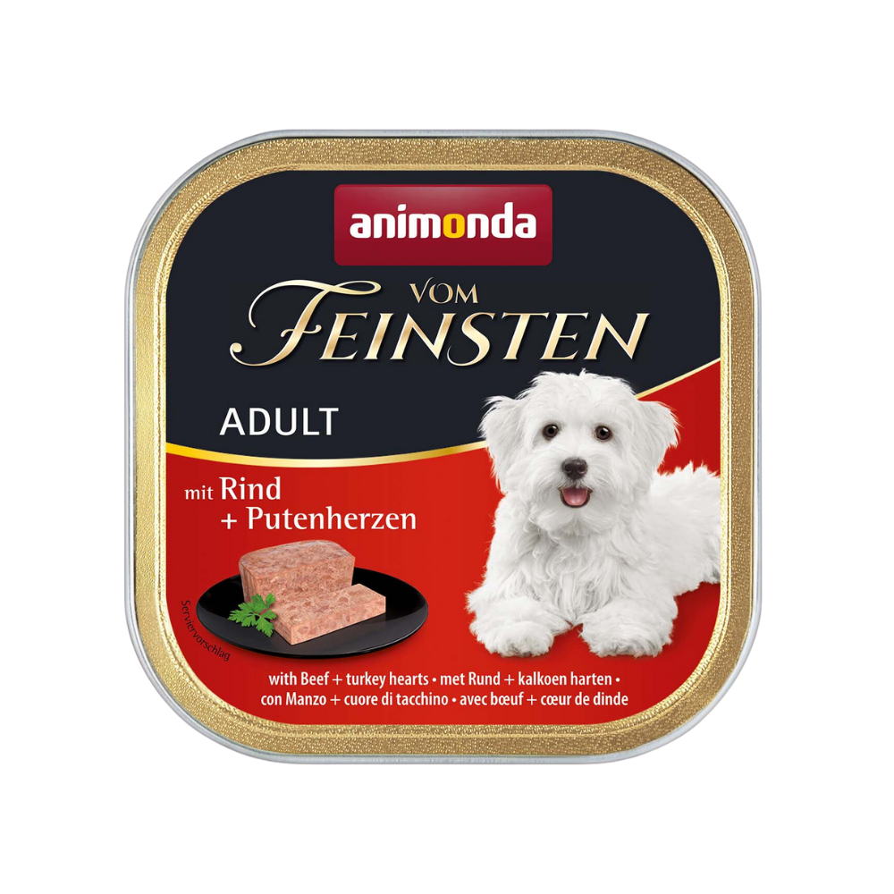 Animonda vom Feinsten Adult mit Rind + Putenherzen