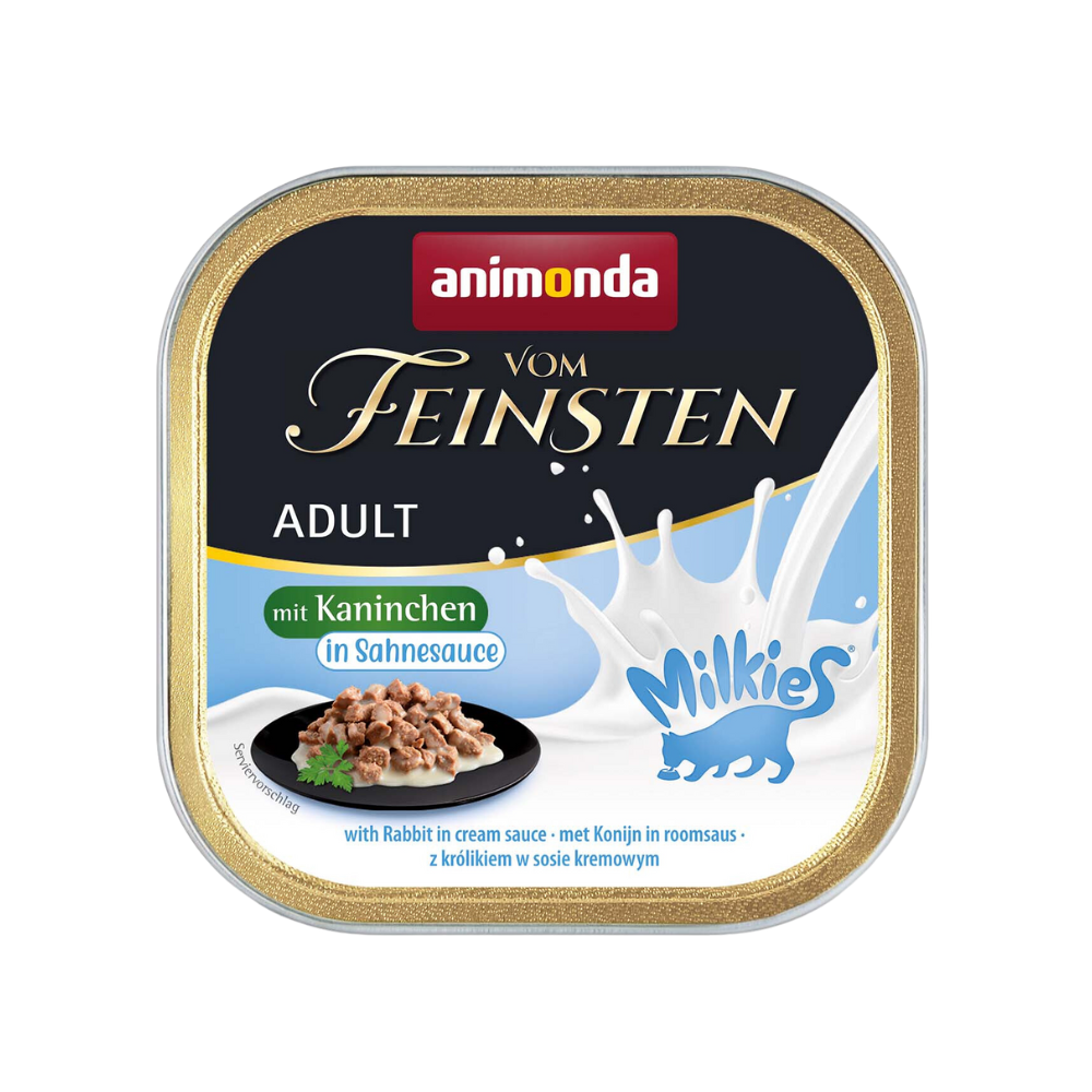 Animonda Vom Feinsten Adult met Milkiessaus met konijn in roomsaus