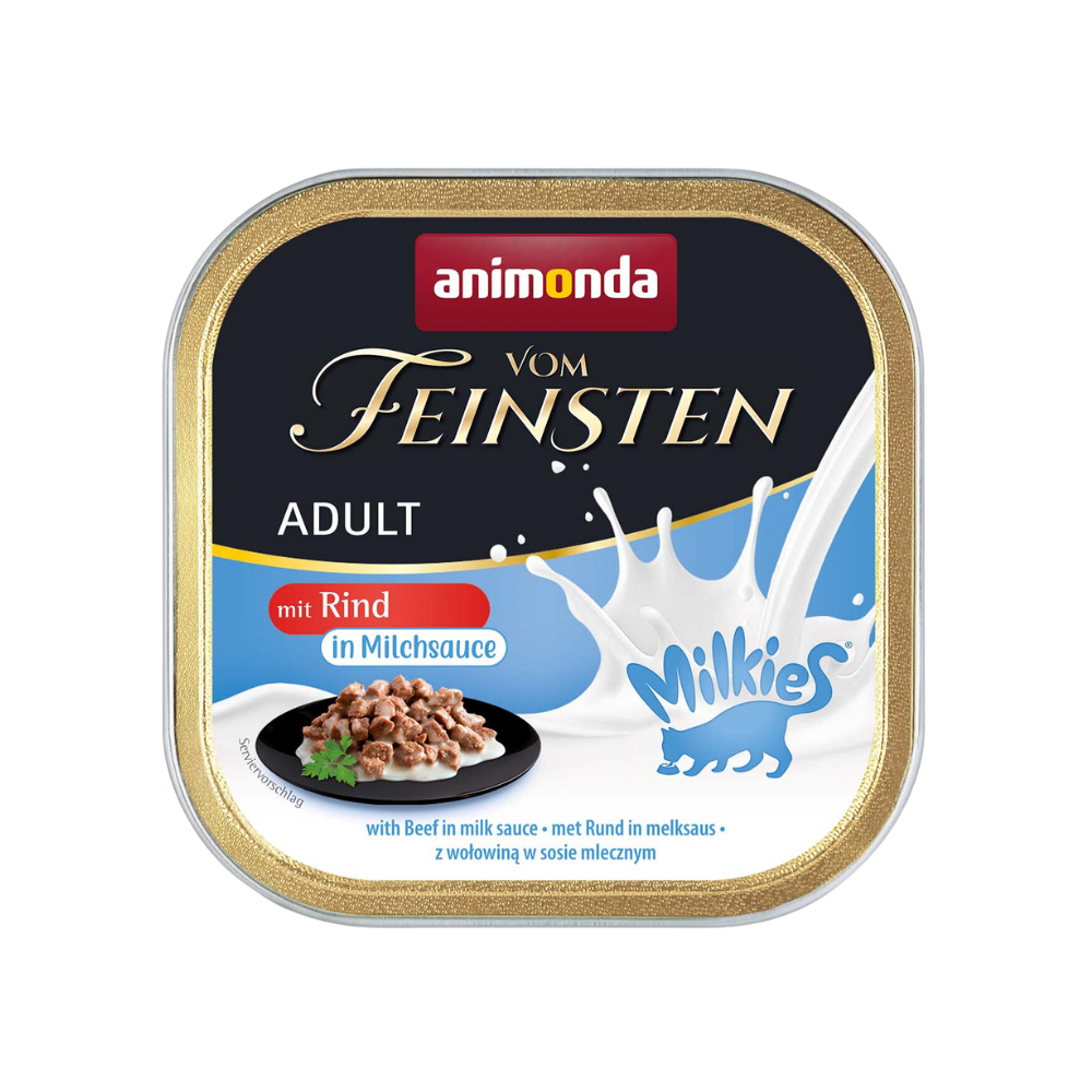 Animonda Vom Feinsten Adult mit Milkies-Sauce mit Rind in Milchsauce