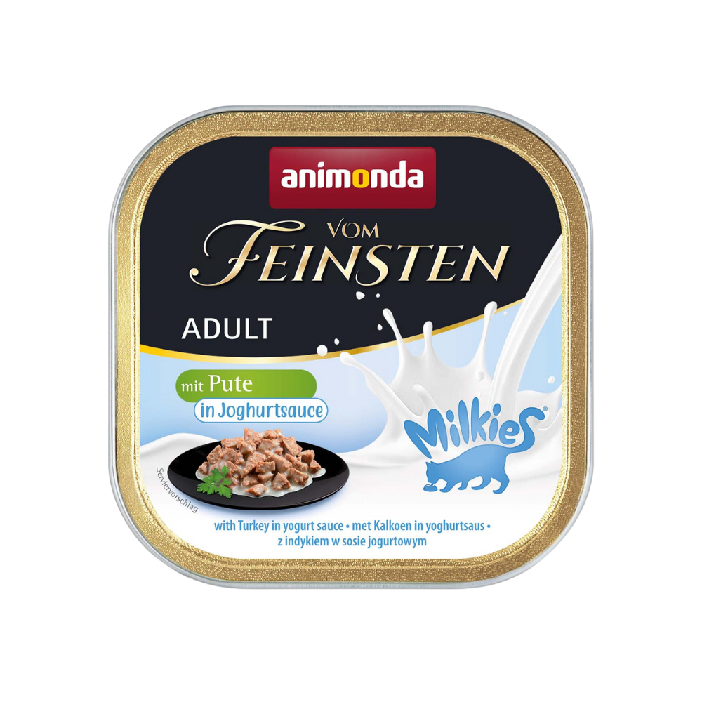 Animonda Vom Feinsten Adult met Milkiessaus met kalkoen in yoghurtsaus
