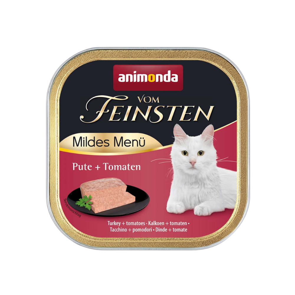 Animonda Vom Feinsten Adult Mild Menu Kalkoen + Tomaten