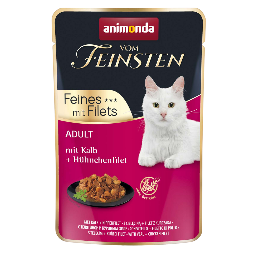 Animonda Vom Feinsten Adult Feines met kalfsfilet + kipfilet