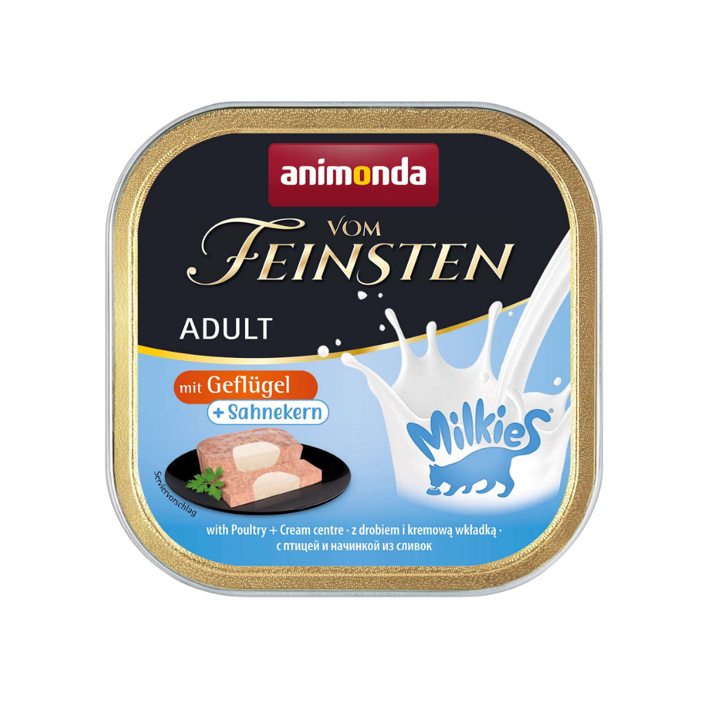 Animonda Vom Feinsten Adult mit Milkies-Kern mit Geflügel + Sahnekern