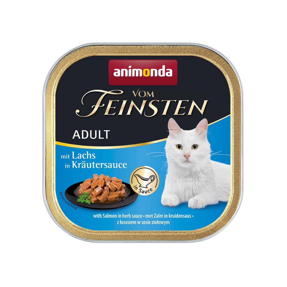 Animonda Vom Feinsten Adult in Sauce mit Lachs in Kräutersauce