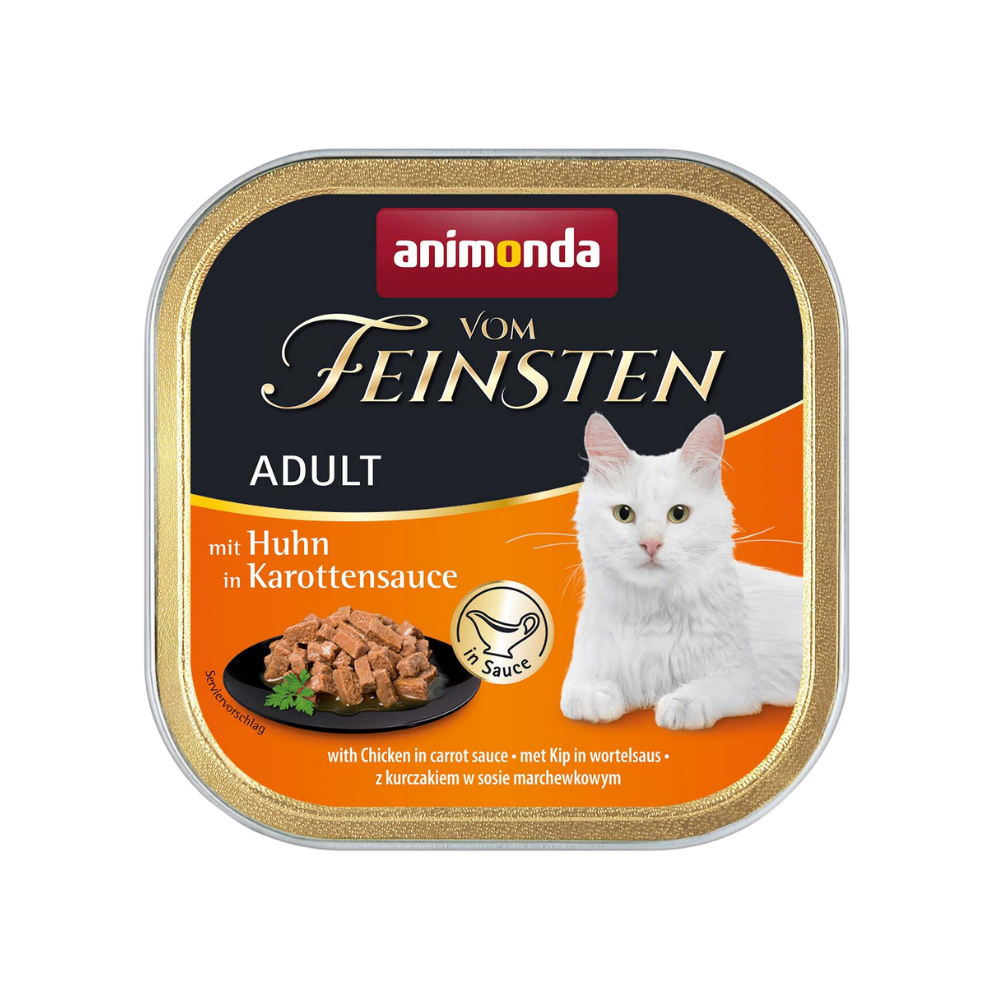 Animonda Vom Feinsten Adult in Sauce mit Huhn in Karottensauce