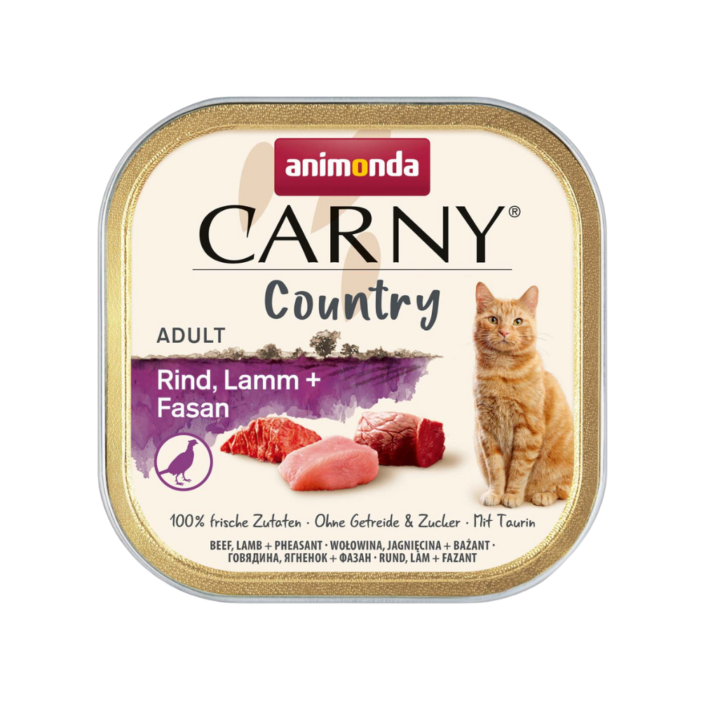 Animonda Carny Adult Country Rind, Lamm + Fasan