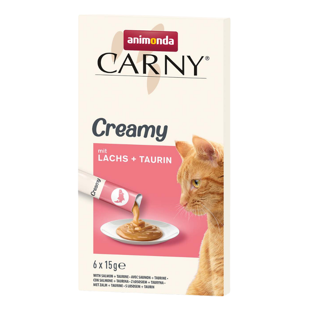 Animonda Carny Adult Creamy mit Lachs + Taurin