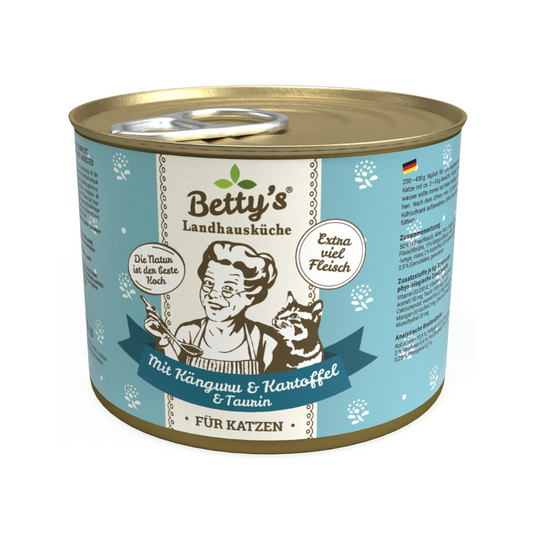 Betty`s landhuiskeukenkat met kangoeroe + aardappel