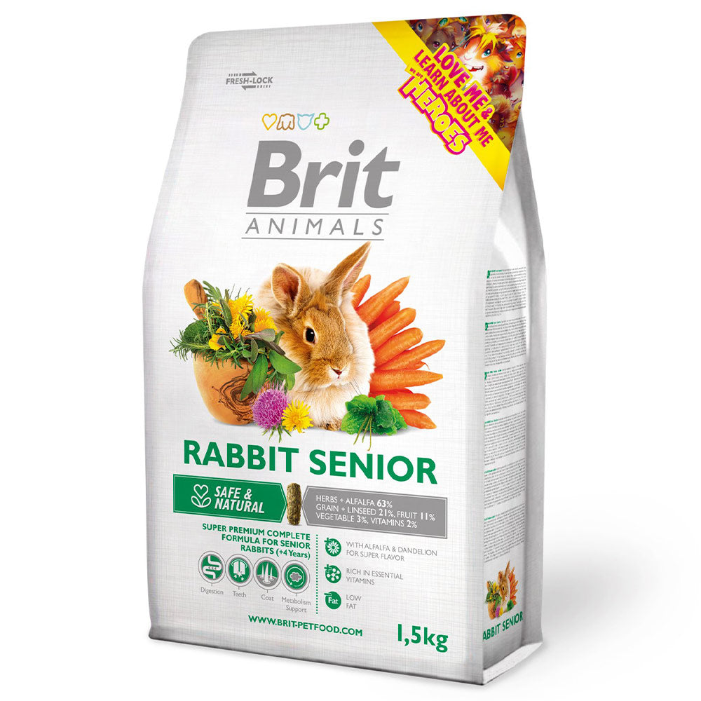 Brit Animals Rabbit Senior Complete für Kaninchen