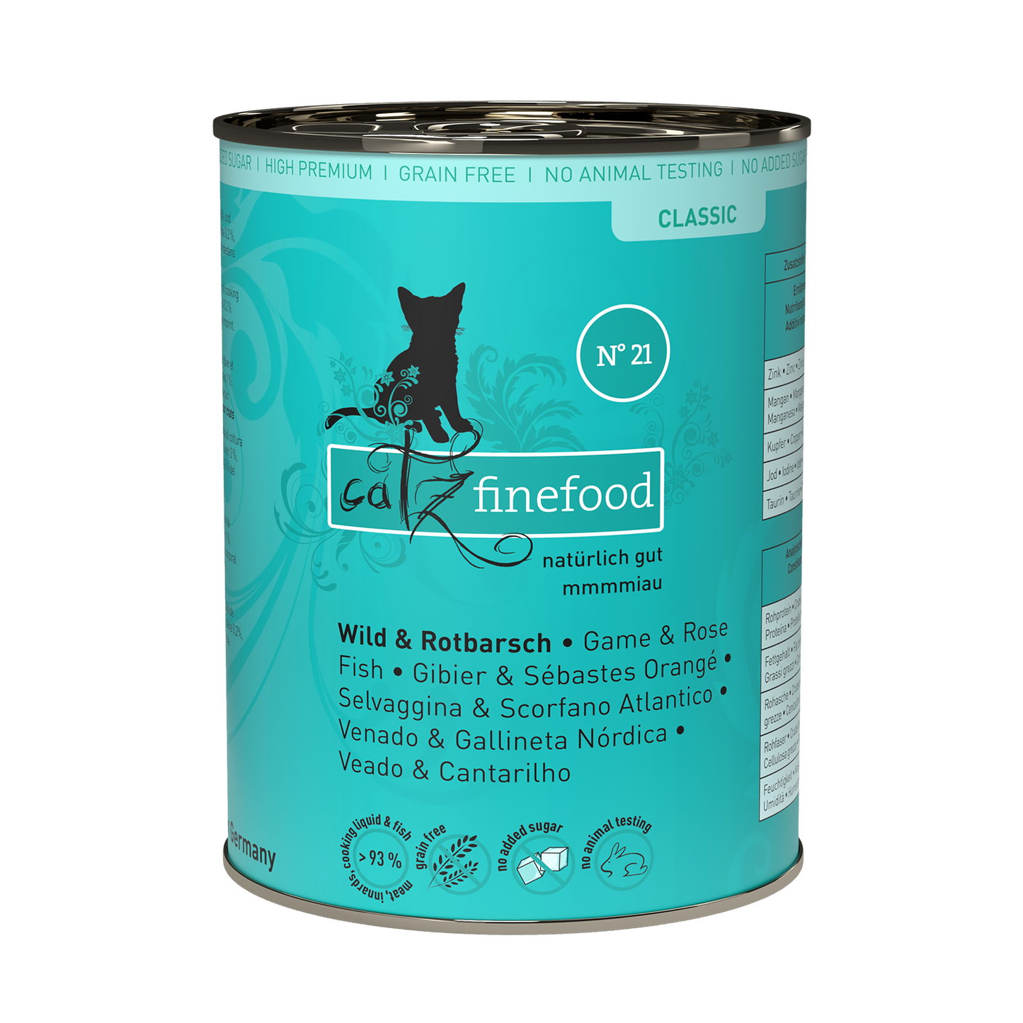 Catz Finefood nr. 21 Wild en roodbaars