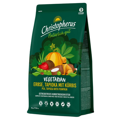 Christopherus - Vegetarische erwt, tapioca met pompoen