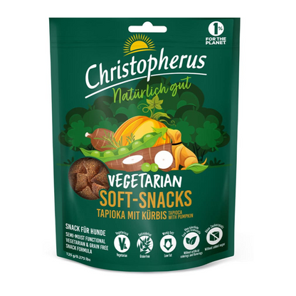 Christopherus Vegetarisch - Zachte Snack Tapioca met Pompoen