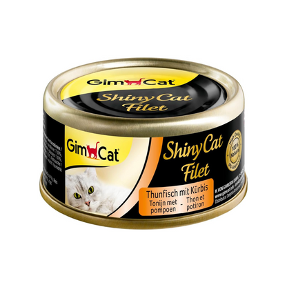 GimCat ShinyCat tonijnfilet met pompoen