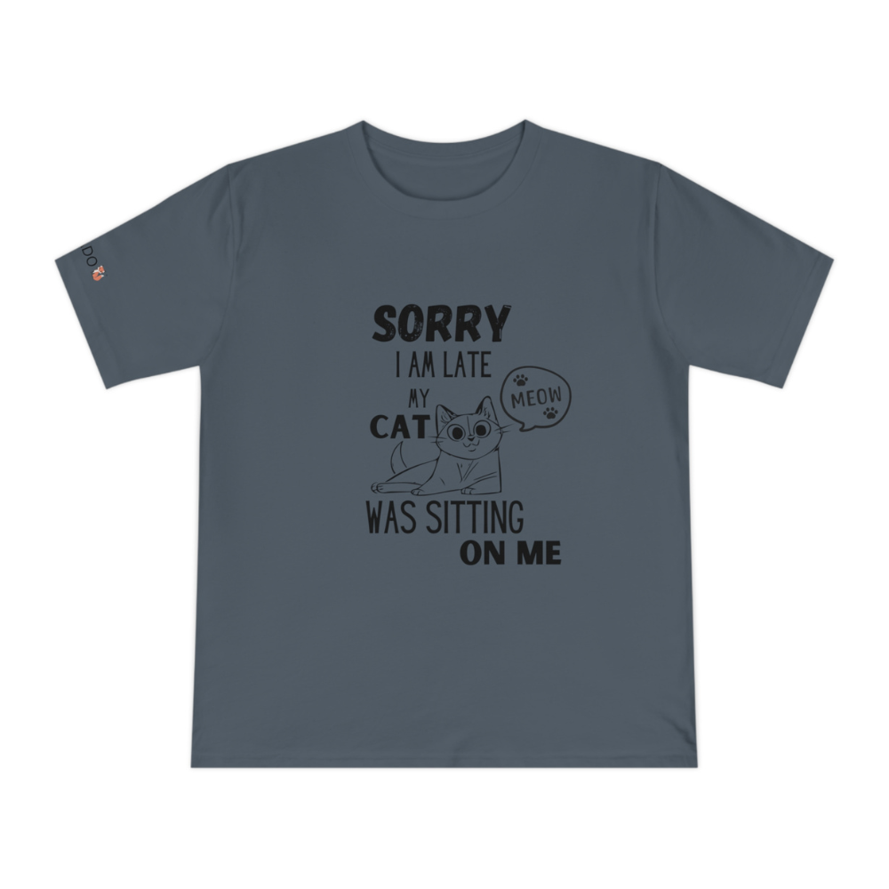PETRADO Unisex Jersey T-shirt "Katten zitten"