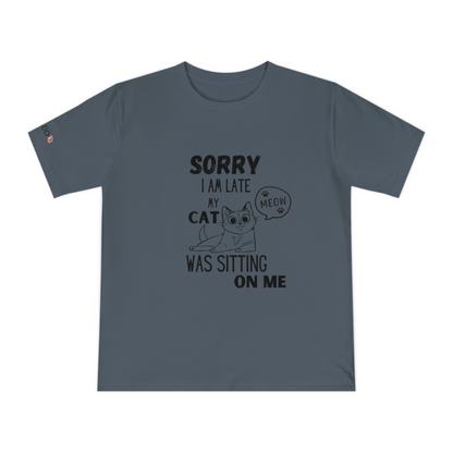 PETRADO Unisex Jersey T-shirt "Katten zitten"