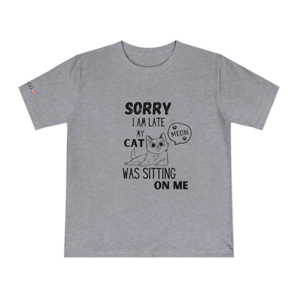 PETRADO Unisex Jersey T-shirt "Katten zitten"