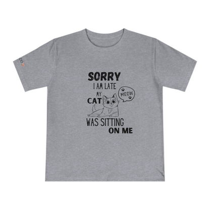 PETRADO Unisex Jersey T-shirt "Katten zitten"