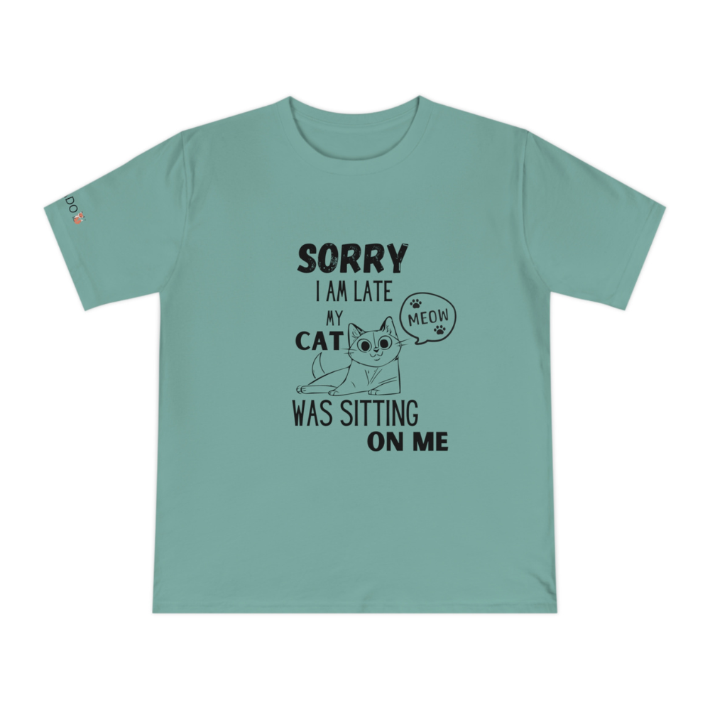 PETRADO Unisex Jersey T-shirt "Katten zitten"