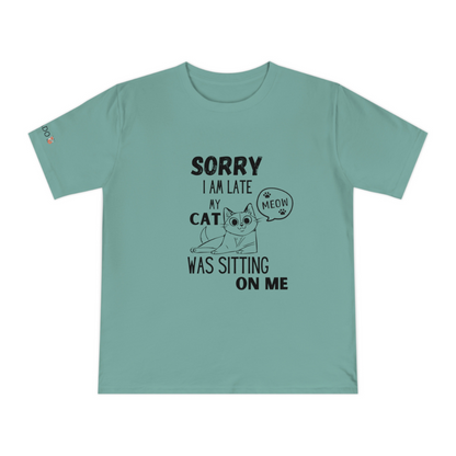 PETRADO Unisex Jersey T-shirt "Katten zitten"