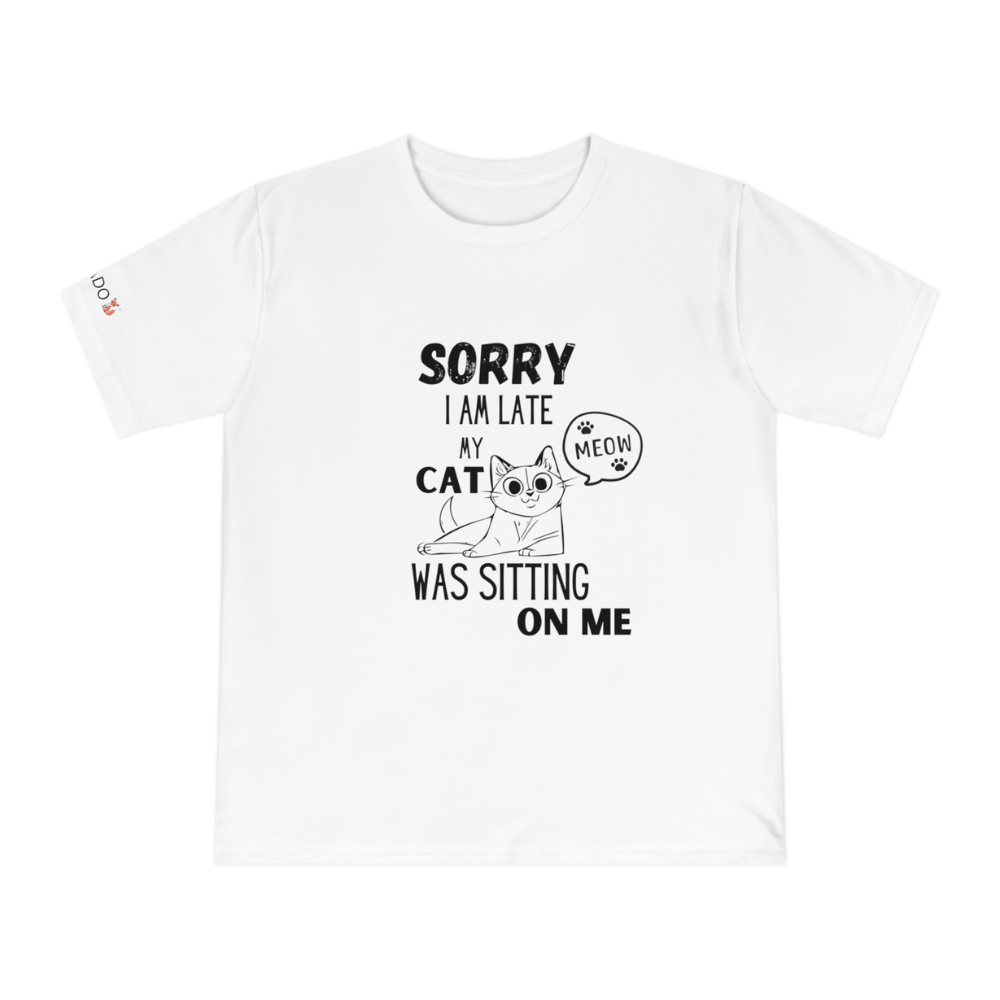 PETRADO Unisex Jersey T-shirt "Katten zitten"